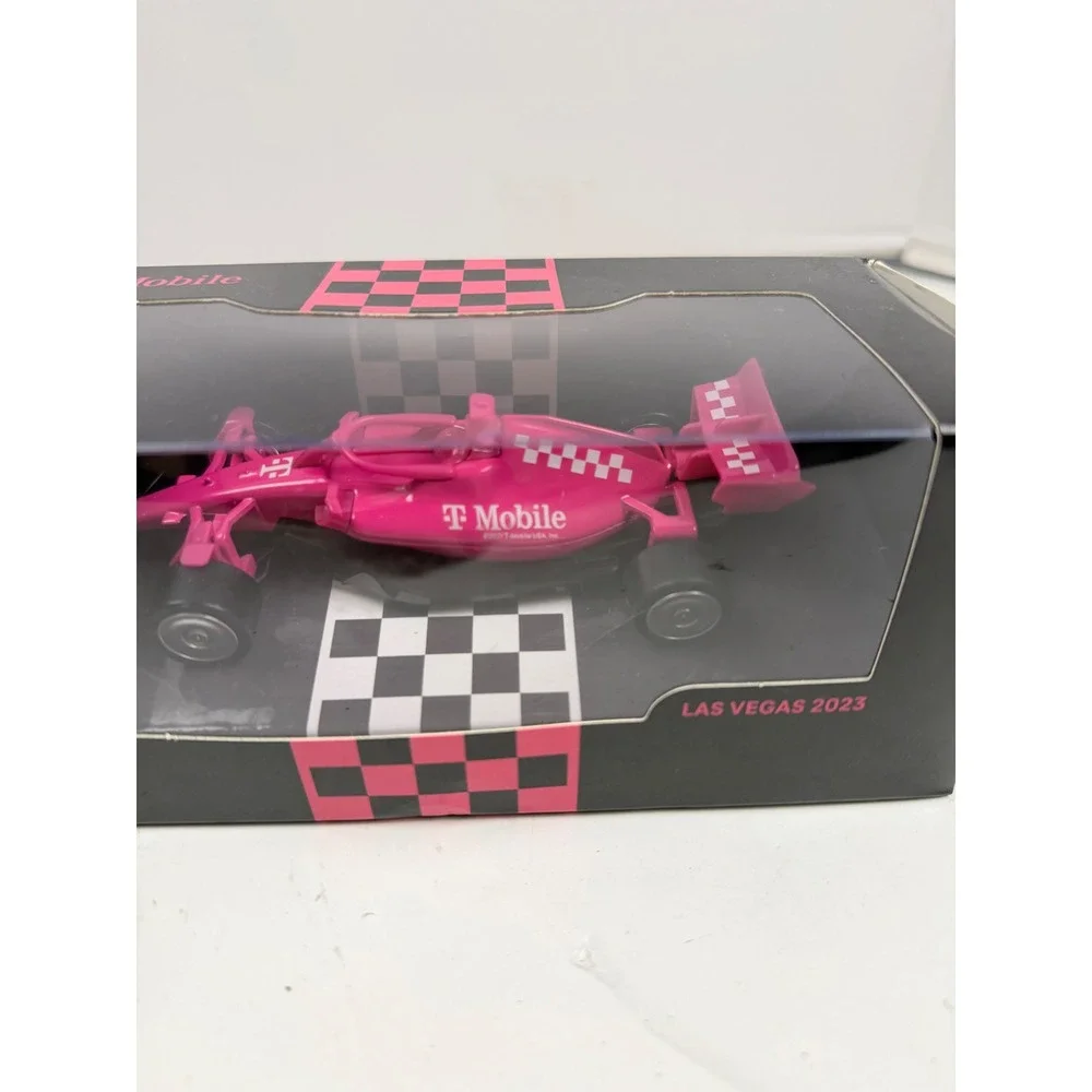 T-Mobile Las Vegas 2023 F1 Diecast Race Car Magenta Limited Edition Collectible
